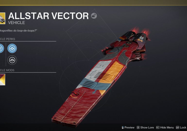 How to permanently unlock Destiny 2’s new hoverboard vehicle