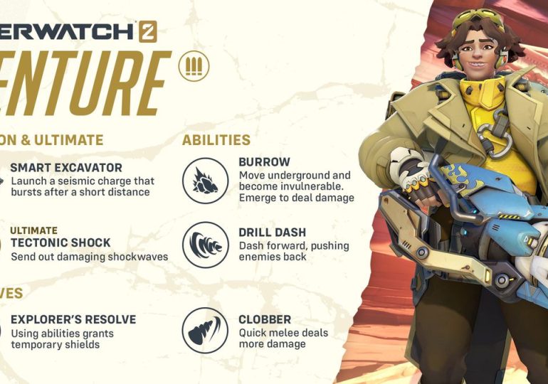 Overwatch 2’s new hero Venture is playable for free this weekend