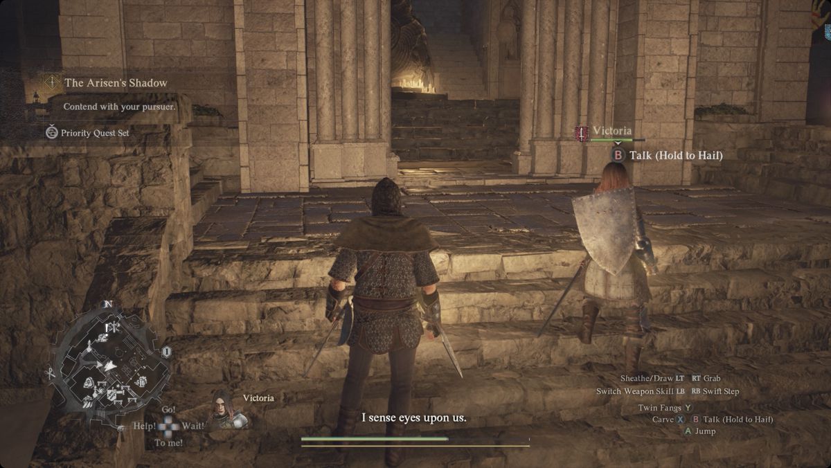 Dragon’s Dogma 2 The Arisen’s Shadow starting