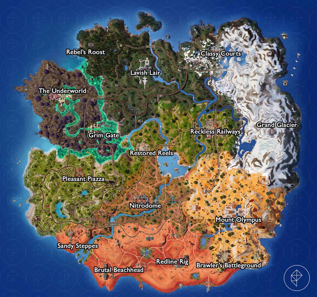 What are the new map and weapon loot pool changes in Fortnite Chapter 5 Season 3?