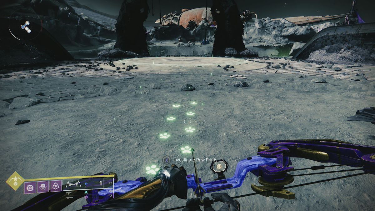 Investigating paw prints in Destiny 2’s Hellmouth