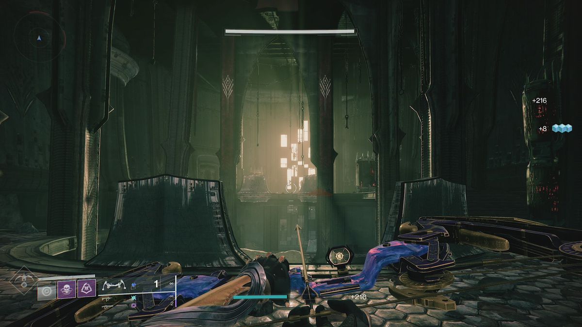 The entrance to the Temple of Crota in Destiny 2