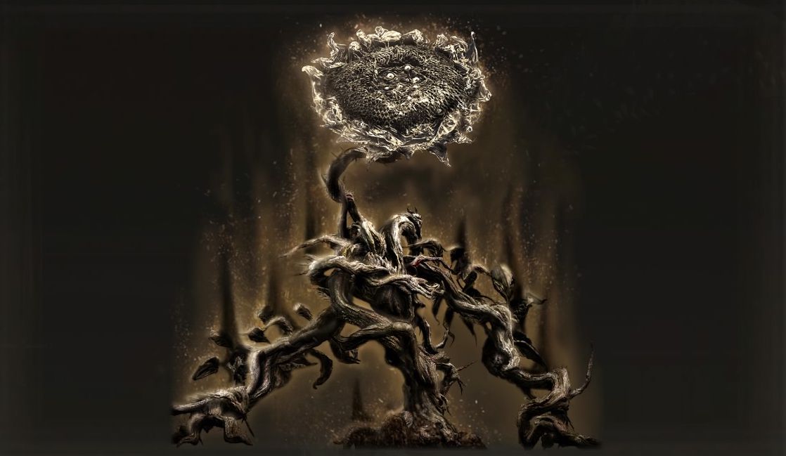 Artwork of the Scadutree Avatar Remembrance from Elden Ring: Shadow of the Erdtree