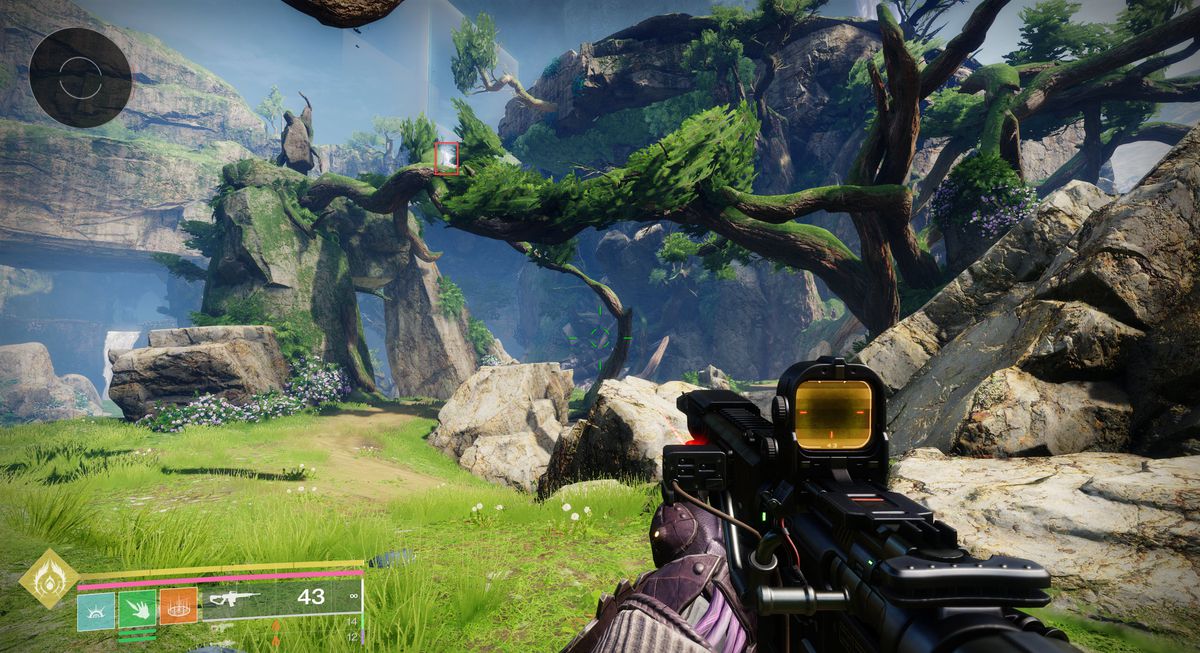 An image showing a Feather of Light in Destiny 2