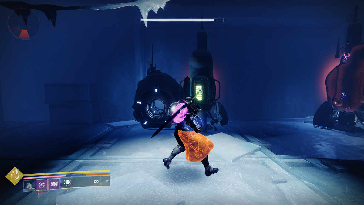 A Guardian deposits a charge in Destiny 2