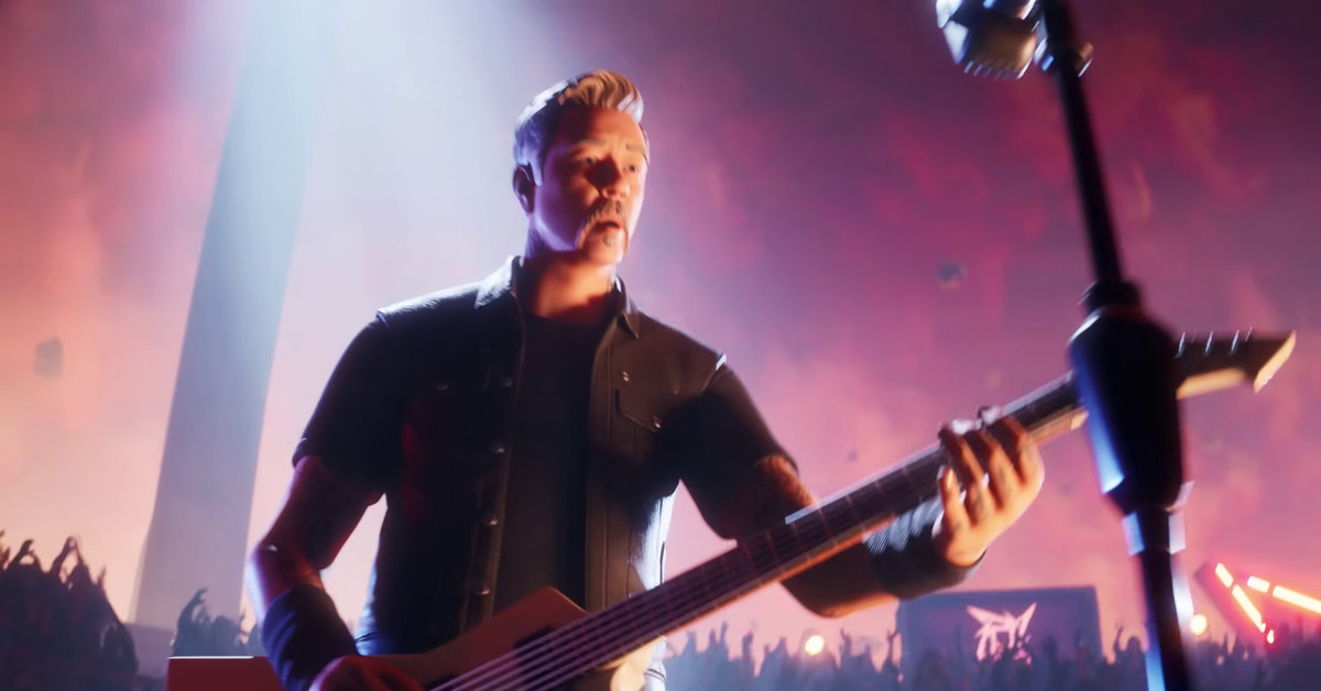 Metallica is bringing its metal guitar — and a new PvP game mode — to Fortnite Festival