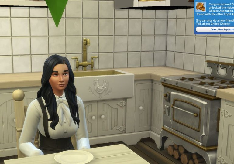 An unlockable aspiration turned my Sim into a murdering, rocket-building cheese fiend