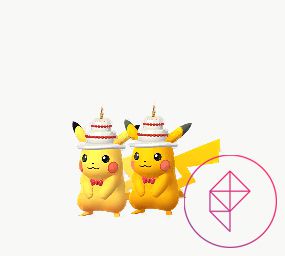 Can cake hat Pikachu be shiny in Pokémon Go?