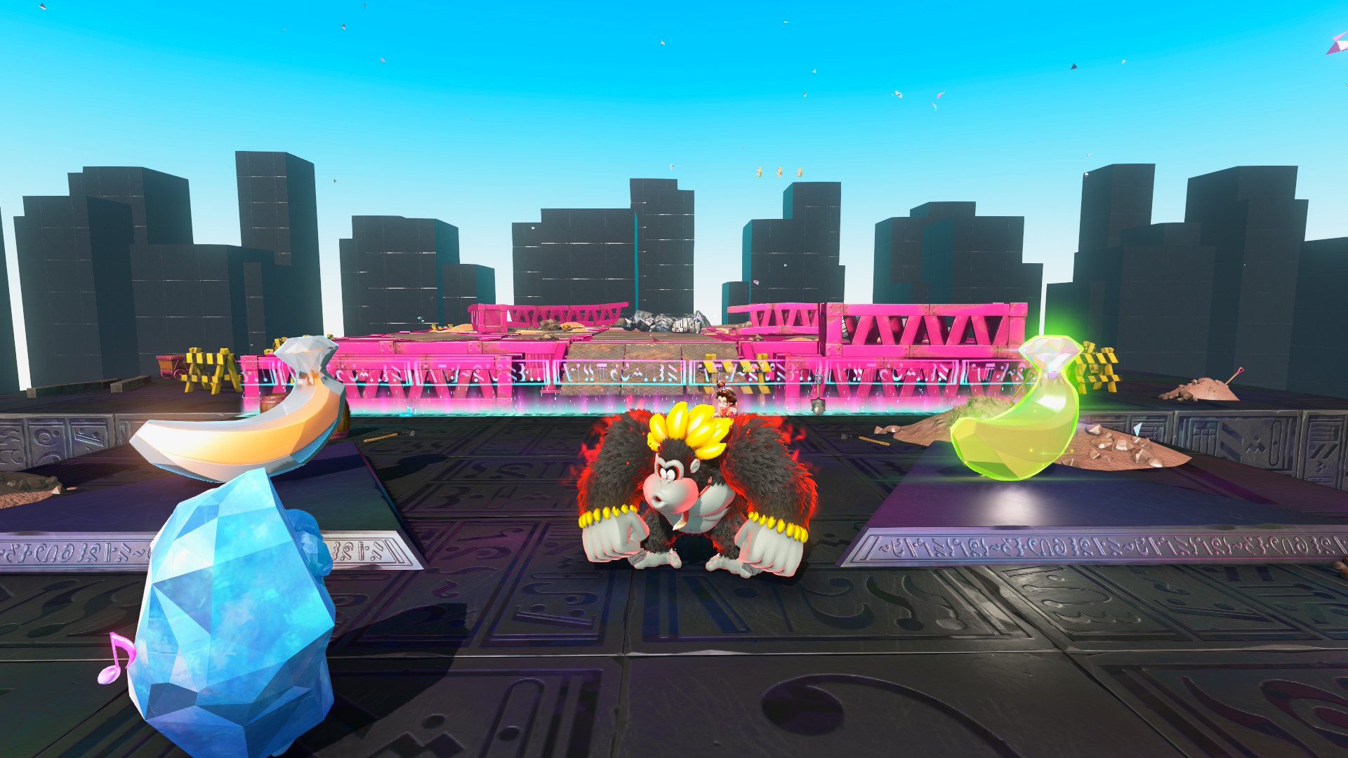 All Kong Bananza City Smash Banandium Gems in Donkey Kong Bananza